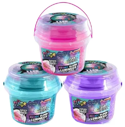 Glowing Space Slam Canal Toys - Într-o găleată, sortiment