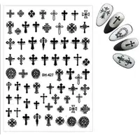 Abtibild Unghii, DH-427 - BLACK