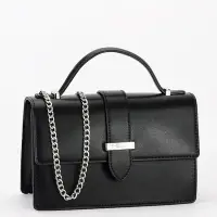 Geanta neagra mica FloraCO Paris F8566 14