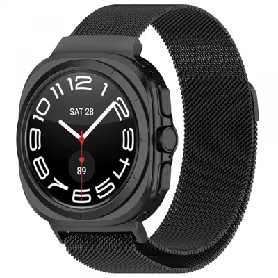 Curea Techsuit W009 pentru Samsung Galaxy Watch Ultra Series, Neagra