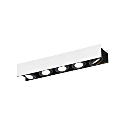 Vidago Pro / 5flg., DALI dimmable 5x9W 4000K white /black