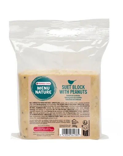 VERSELE-LAGA Menu Nature Cub grasime si alune pentru pasari salbatice 300g