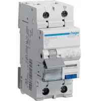 Intrerupator automat cu diferential RCBO 1P+N 16A/10mA 6kA tip A curba B QuickConnect Hager ACS916D