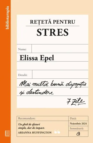 Rețetă pentru stres - Paperback brosat
