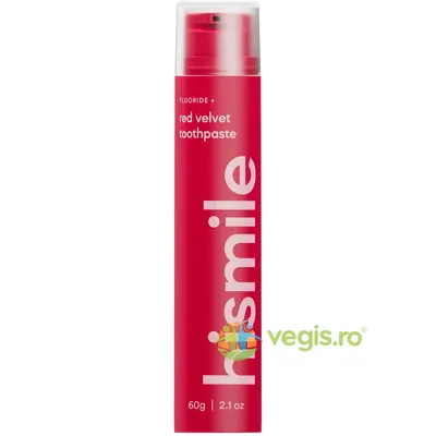 Pasta de Dinti cu Fluor si Aroma de Tort Red Velvet 60g
