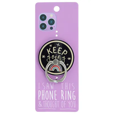 Suport inel telefon Keep going