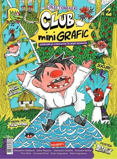 Aventură și cunoaștere în benzi desenate. Club miniGrafic nr.2 - Paperback