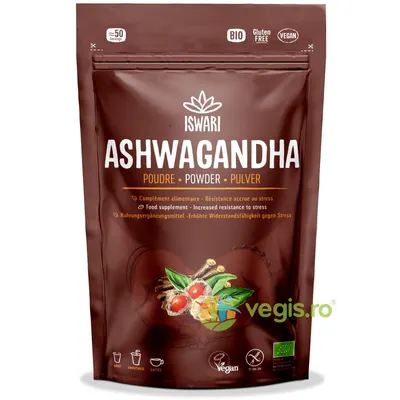 Pulbere de Ashwagandha fara Gluten Ecologica/Bio 150g