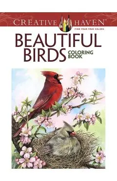 Creative Haven Beautiful Birds Coloring Book