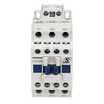 Contactor 3 poli, CUBICO Clasic, 11kW,25A, 1ND+1NI, 230Vc.a.