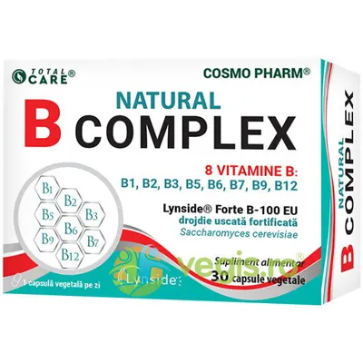 Natural B Complex 30cps vegetale
