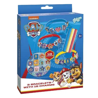 Set de creatie bratari cu talismane Totum Paw Patrol 21 piese