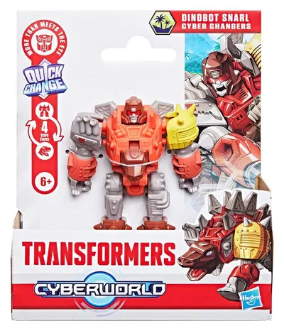 Figură de acțiune Hasbro Transformers - Dinobot Snarl, transformare