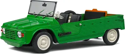 Model de colecție SOLIDO Modern: Mașini - Citroen Mehari Mk.1 (Green) (1970)