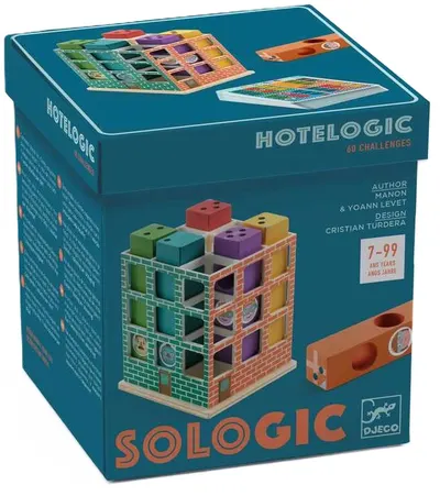Joc de logică pentru copii Djeco Sologic - Hotel