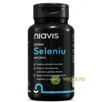 Seleniu Natural 200mcg 60cps