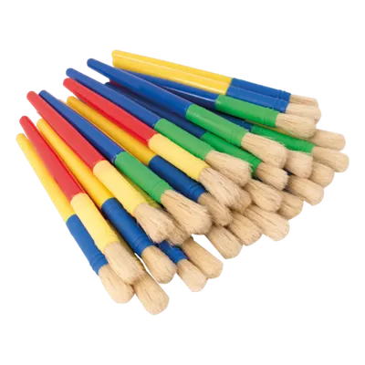Set 30 de pensule groase pentru copii mici