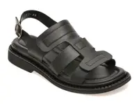 Sandale GRYXX negre, 2311514, din piele naturala