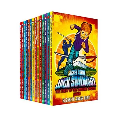 Secret Agent Jack Stalwart Collection 14 Books Set