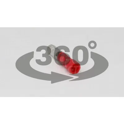 Fisa cilindrica izolata, cupru electrolitic, rosu PH4 1,5mm2, (d1=1,7mm, d2=4mm), PVC