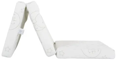 Saltea pliabilă pentru copii Hugzzz - Snooze, 120 x 60 x 6 cm