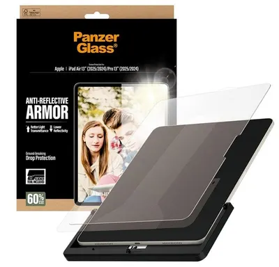 Protector de sticlă PanzerGlass - Anti-Reflective, Ipad 13, transparent