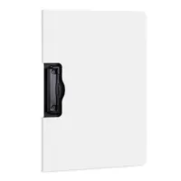 Clipboard cu capac Deli NuSign - A4, orizontal, alb