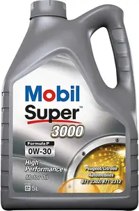 Ulei motor MOBIL Super 3000 Formula P 0W30 5L 5L
