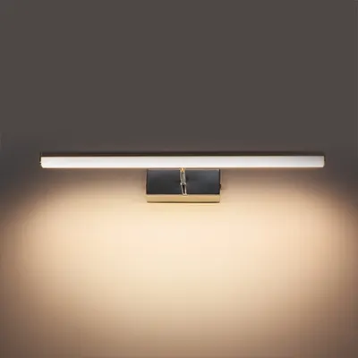 CORP DE ILUMINAT LED PENTRU BAIE, 8W, 4200K, lumina neutra, corp CROMAT, reglabil, IP44