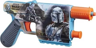 Blaster Nerf - Star Wars The Mandalorian, cu 12 săgeți