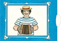 Felicitare de salutare Living Card - Acordeon