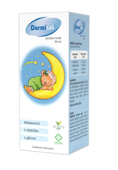 Dormisol picaturi orale, 30ml, Dr. Phyto