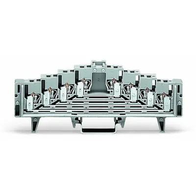 4-level terminal block for matrix patching; for 35 x 15 mounting rail; 1,50 mm²; white