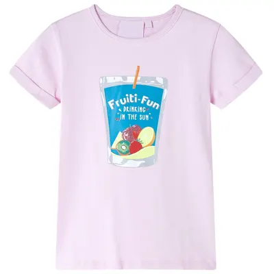 Tricou pentru copii, roz pal, 140