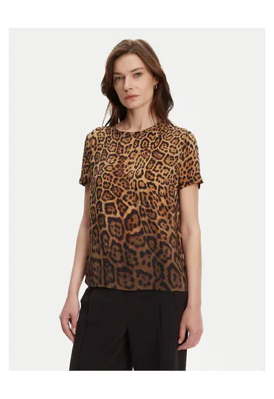 Tricou dama - 5YGH29 7320A - maro