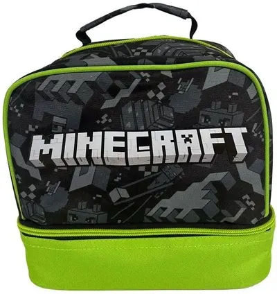 Geantă termică pentru alimente Kstationery Minecraft - Camo Terra
