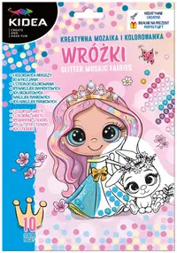 Set creativ Kidea - Zâna, mozaic autocolant