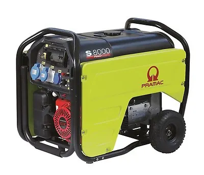 Generator de curent monofazat S8000 +AVR +CONN, 6,4kW - Pramac