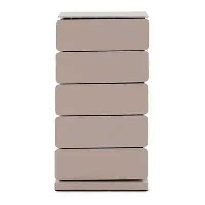 Comodă taupe din metal 37x72x26 cm Joey – Spinder Design