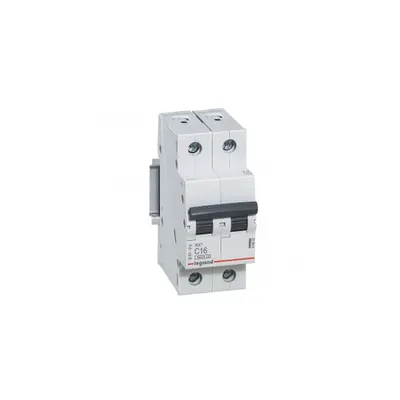 Siguranta automata MCB RX³ 6000 - 2P - 230/400 V~ - 16 A - C curba - prong-type supply busbars
