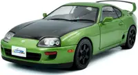 Model de colecționar SOLIDO Modern: Mașini - Toyota Supra MK4 (A80) Solido Works (Green) (1993)