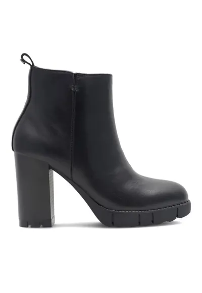 Botine dama - 590558805007041 - Piele naturala - Negru