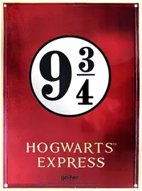 Poster metalic ABYstyle Movies: Harry Potter - Platform 9 3/4