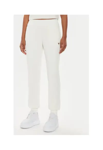 Pantaloni de trening din amestec de modal cu banda elastica in talie