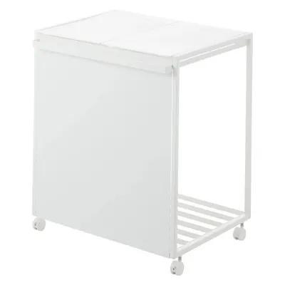 Coș de gunoi alb de reciclat din metal Tower – YAMAZAKI