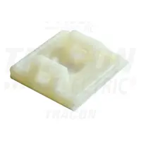 Talpa autoadeziva pt.fasete,2 directii de introducere, natur TALP190-2 18,7×18,7mm, d=4,4mm, PA6.6
