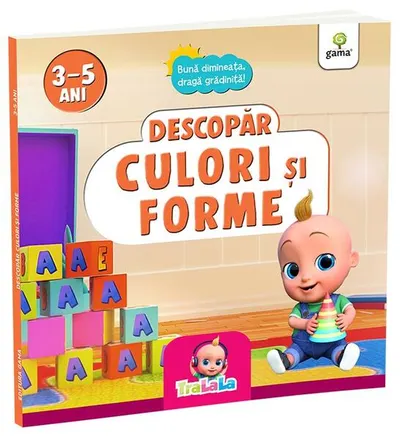 Descopăr culori și forme - Paperback brosat