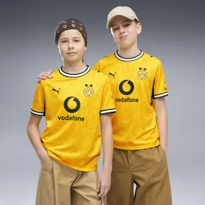 Tricou fotbal copii croială lejeră, guler rotund 26/27 Heimtrikot PUMA
