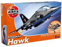 Model de asamblat Airfix Militar: Avioane - Avion de antrenament britanic BAE Hawk (Quick Build)