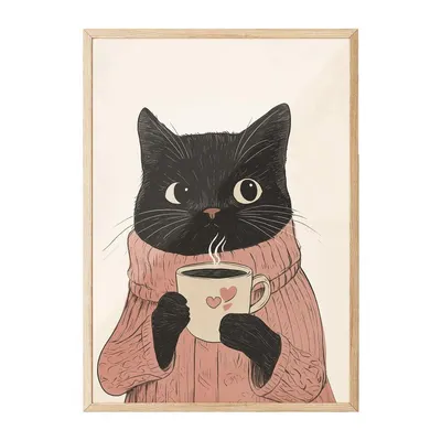 Tablou cu ramă imprimat 30x40 cm – Wallity